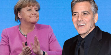 Merkel George Clooney