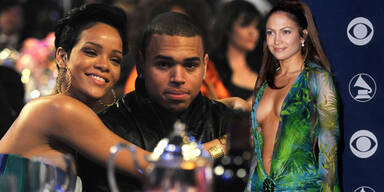 Jennifer Lopez, Rihanna, Chris Brown