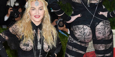 Madonnas zeigfreudiger Auftritt auf der Met Gala