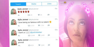 Kylie Jenner auf Twitter gehackt