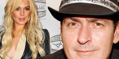 Charlie Sheen wirbt um Lindsay Lohan