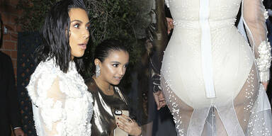 Kim Kardashian: Heiß in Weiß