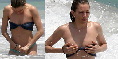 Sienna Miller badet in Cancun
