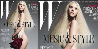 Christina Aguilera nackt im W Magazine