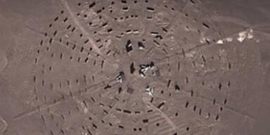 Mysteriöse Militärbasis in der Wüste entdeckt?