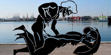 Wirbel um Sex-Skulpturen in Valencia