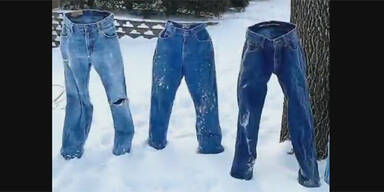 Social-Media-Trend in den USA: Frozen Pants Challenge