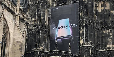 Samsung Werbung Stephansdom