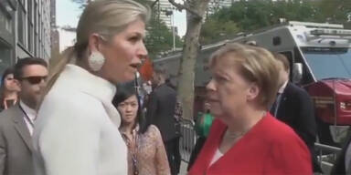 Treffen von Merkel & Maxima sorgt für Lacher