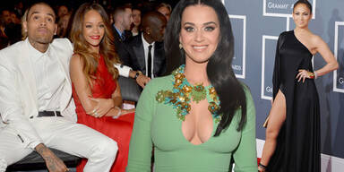 Grammys 2013: Rihanna & Chris Brown, Katy Perry, Jennifer Lopez