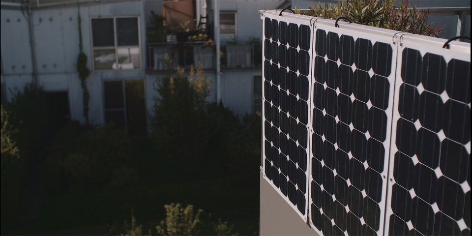 Mini-Solarkraftwerk für den Balkon startet