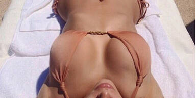 Kim Kardashian: Wirbel um dieses Bikini-Foto