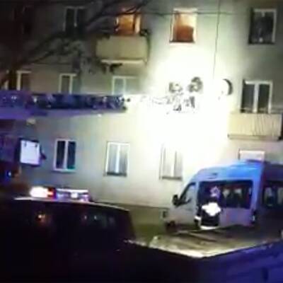 Wien: Kinderwagen brannte in Stiegenhaus