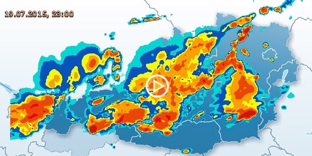 Hitze und Gewitter - Bäder wurden gestürmt