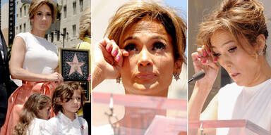 Jennifer Lopez: Stern am Hollywood Walk of Fame