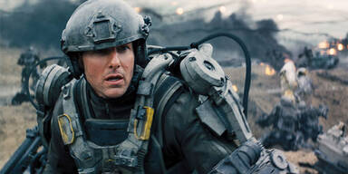 Tom Cruise in "The Edge of Tomorrow"