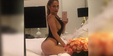 Jennifer Lopez: Belfie auf Instagram