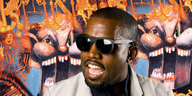 Kanye West - provokante Schals