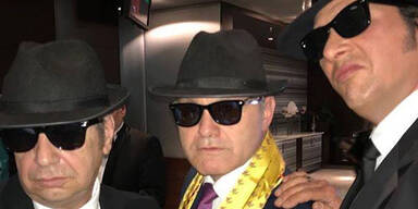 Wolfgang Sobotka als "Blues Brother"