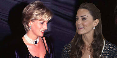 Kate trägt Dianas Diamanten