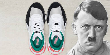 Puma-Schuhe sollen aussehen wie Hitler
