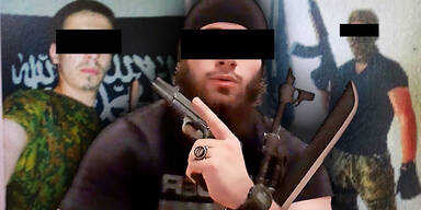 Leak zeigt: So protzen die Islamisten in Österreich mit ihren Waffen | Terror in Wien