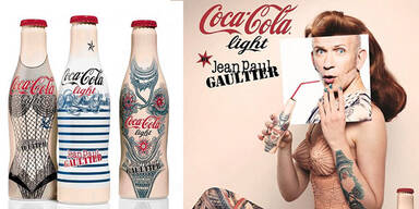 Jean Paul Gaultier designt limitierte Cola-Flaschen