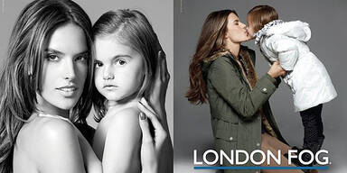 Alessandra Ambrosio shootet mit Tochter