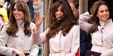 Herzogin Kate über ihren neuen Haarstyle
