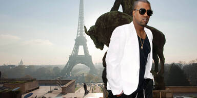 Kanye West präsentiert Kollektion in Paris