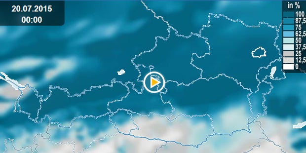 Hitze und Gewitter - Bäder wurden gestürmt