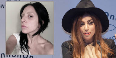 Unerkennbar: Lady Gaga ohne Make Up