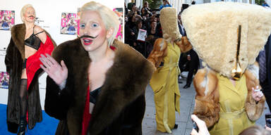 Lady Gaga skurril unterwegs in Berlin