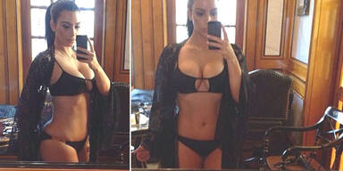 Kim Kardashian: Bikini-Selfie