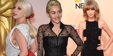 Miley Cyrus, Taylor Swift, Lady Gaga