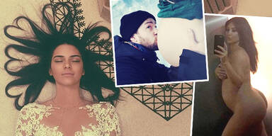Beste Instagram-Fotos, Kendall Jenner, Kim Kardashian