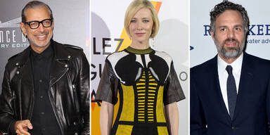 Cate Blanchett, Jeff Goldblum, Mark Ruffalo