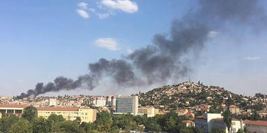 Ankara: Explosion entpuppt sich als Großbrand