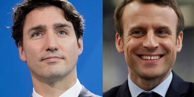 Trudeau Macron