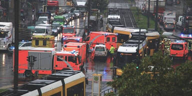 Straßenbahn Crash Berlin
