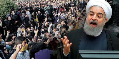 Iran Rohani Proteste Mullah Demos