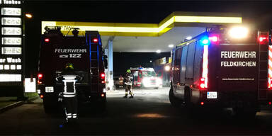 Feldkirchen bei Graz Brand Tankstelle