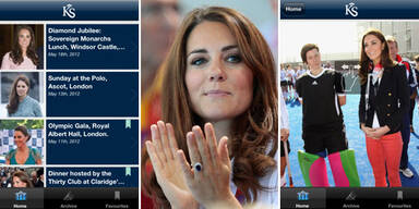 Die Royal-App zeigt uns wie Kate sich kleidet