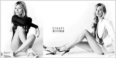 Kate Moss modelt für Luxus-Schuhlabel