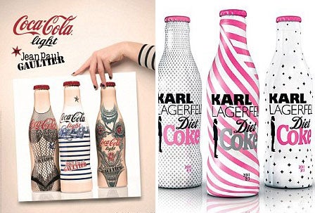 Jean Paul Gaultier designt limitierte Cola-Flaschen