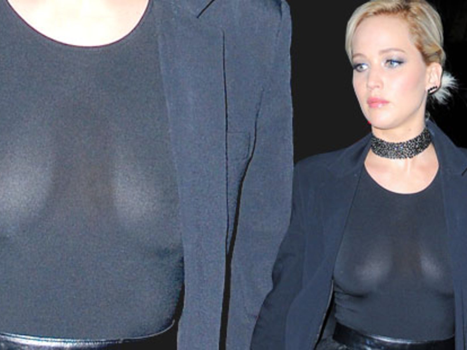 Jennifer Lawrence lässt Busen blitzen - stars24