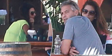 George Clooney & Amal relaxen in Cabo