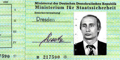 Putin Stasi Ausweis