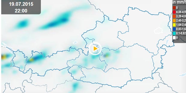 Hitze und Gewitter - Bäder wurden gestürmt
