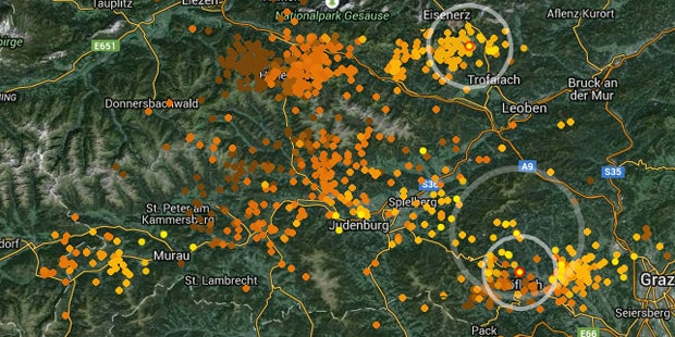 Hitze und Gewitter - Bäder wurden gestürmt
